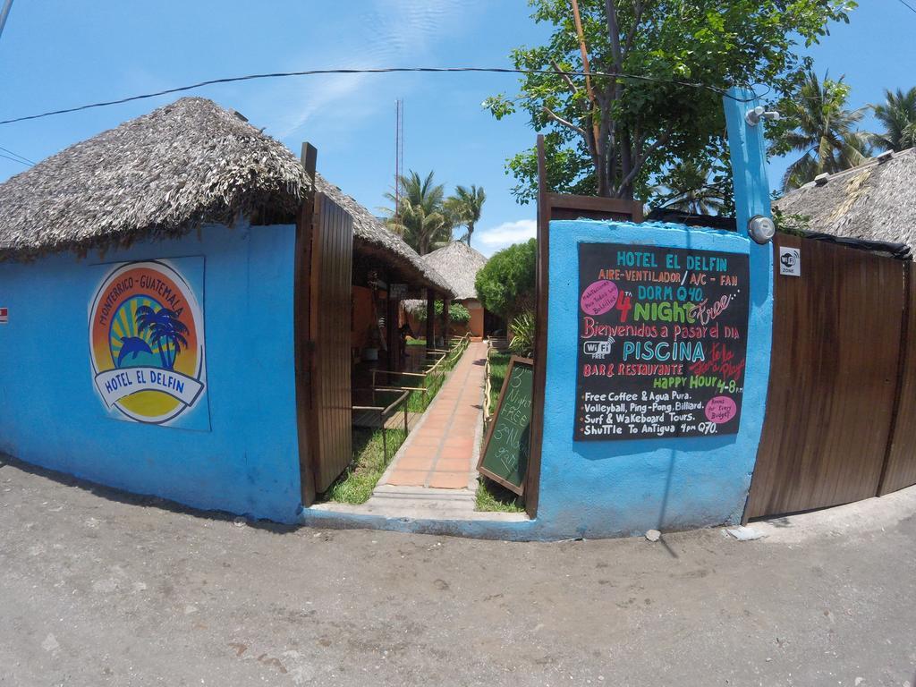 Hotel El Delfin Monterrico Buitenkant foto